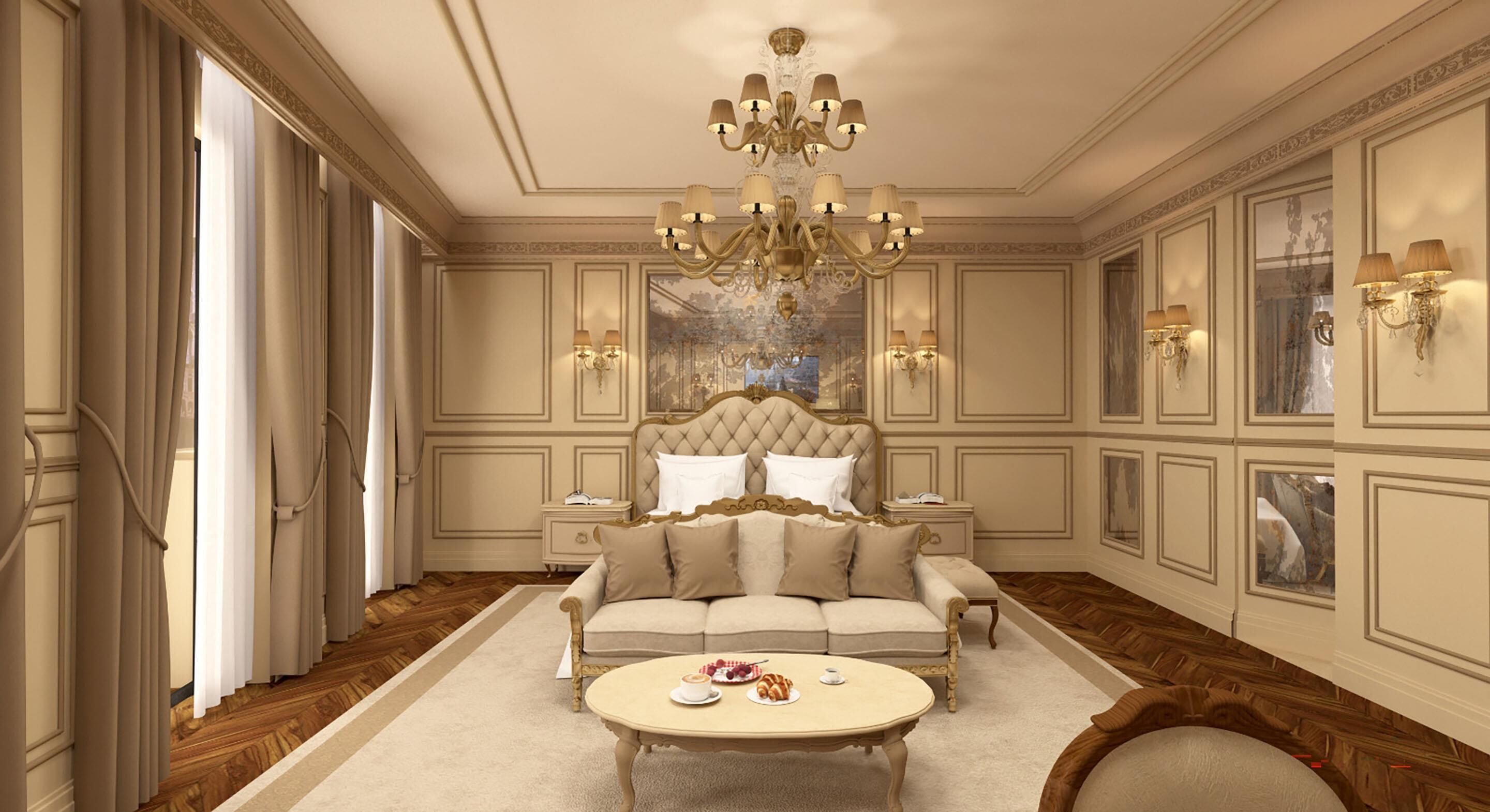 Minibar, Zimmersafe, kostenloses WLAN, Bettwäsche