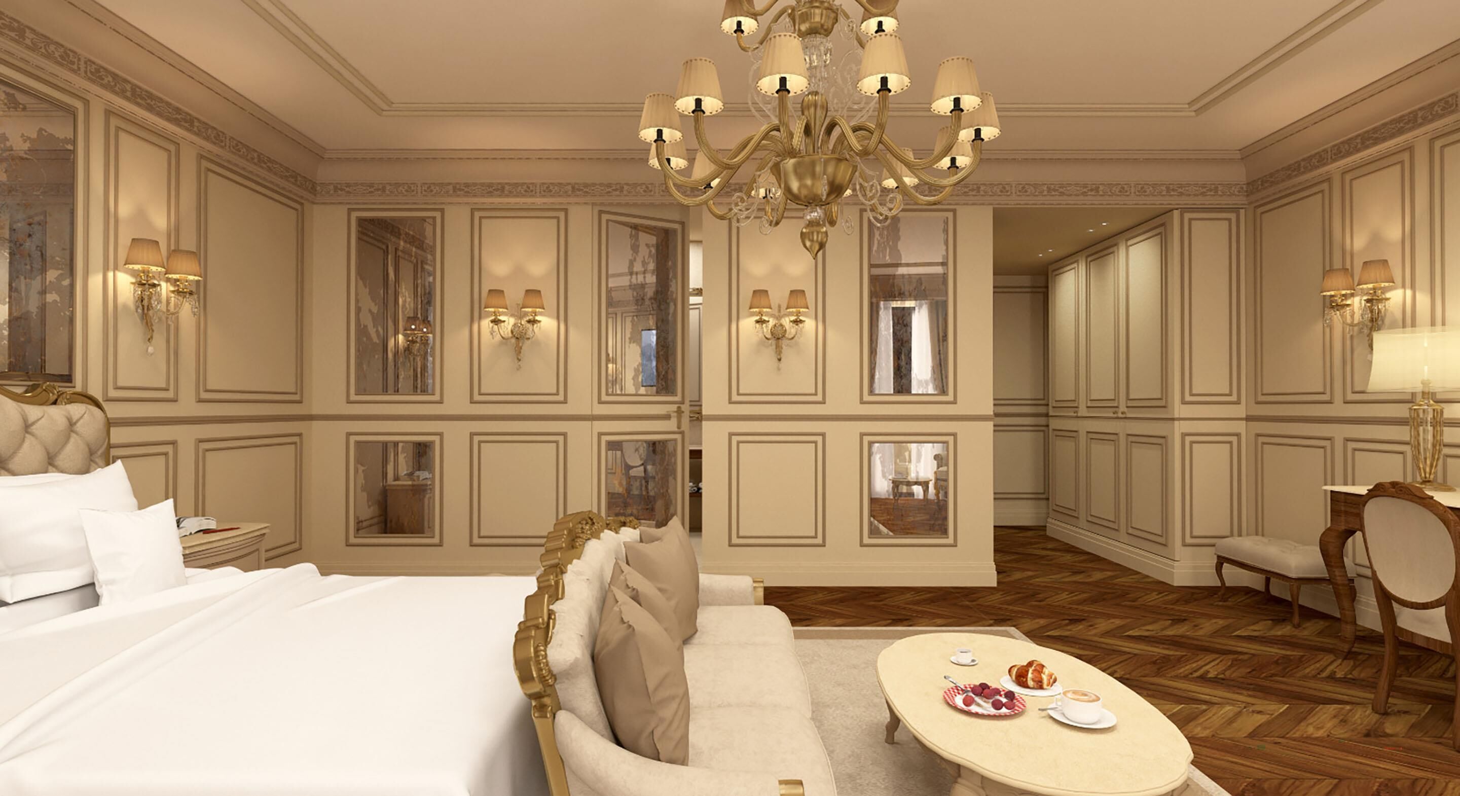 Minibar, Zimmersafe, kostenloses WLAN, Bettwäsche