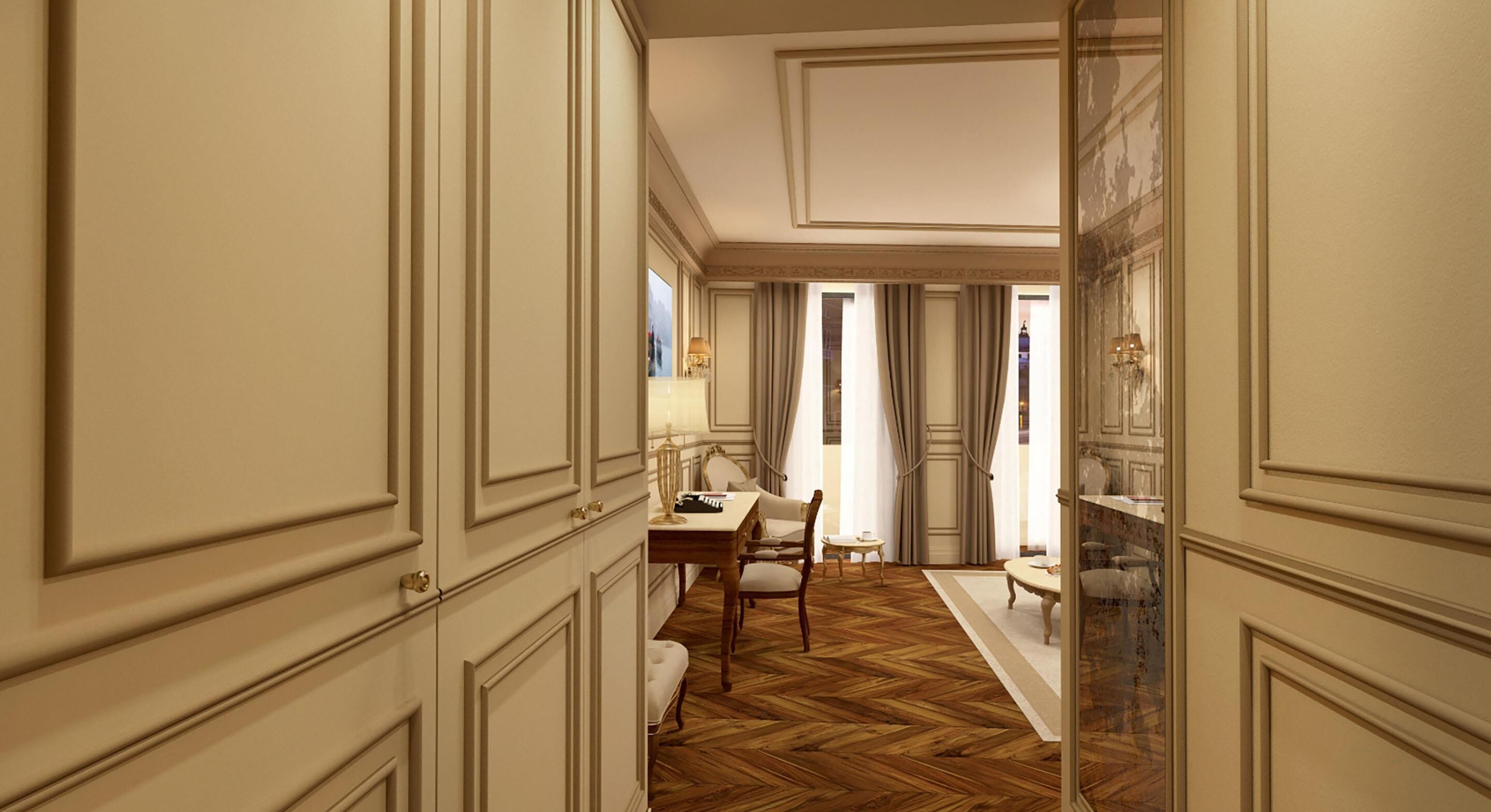 Minibar, Zimmersafe, kostenloses WLAN, Bettwäsche