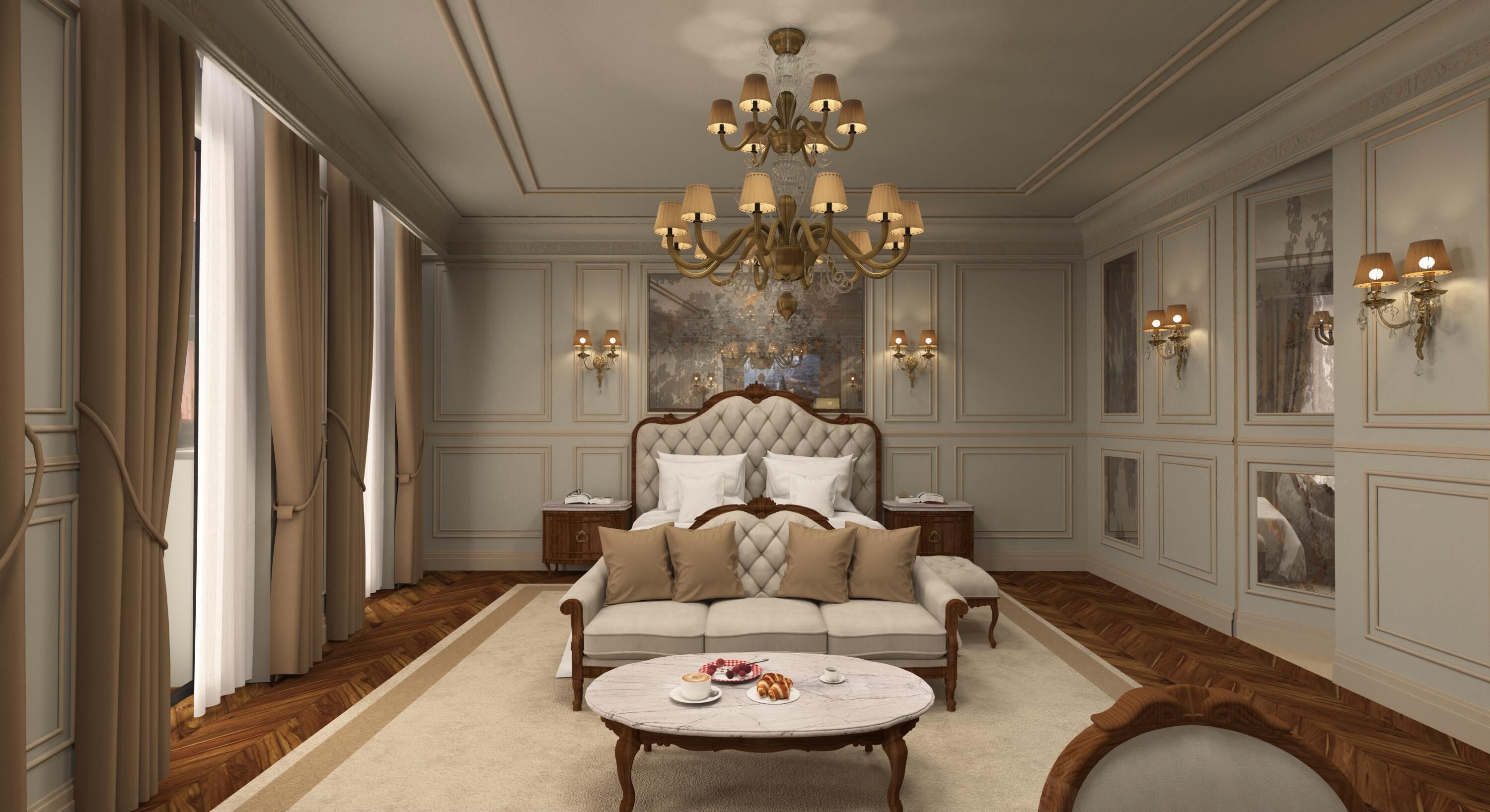 Suite, 1 Queen-Bett, Nichtraucher | Minibar, Zimmersafe, kostenloses WLAN, Bettwäsche