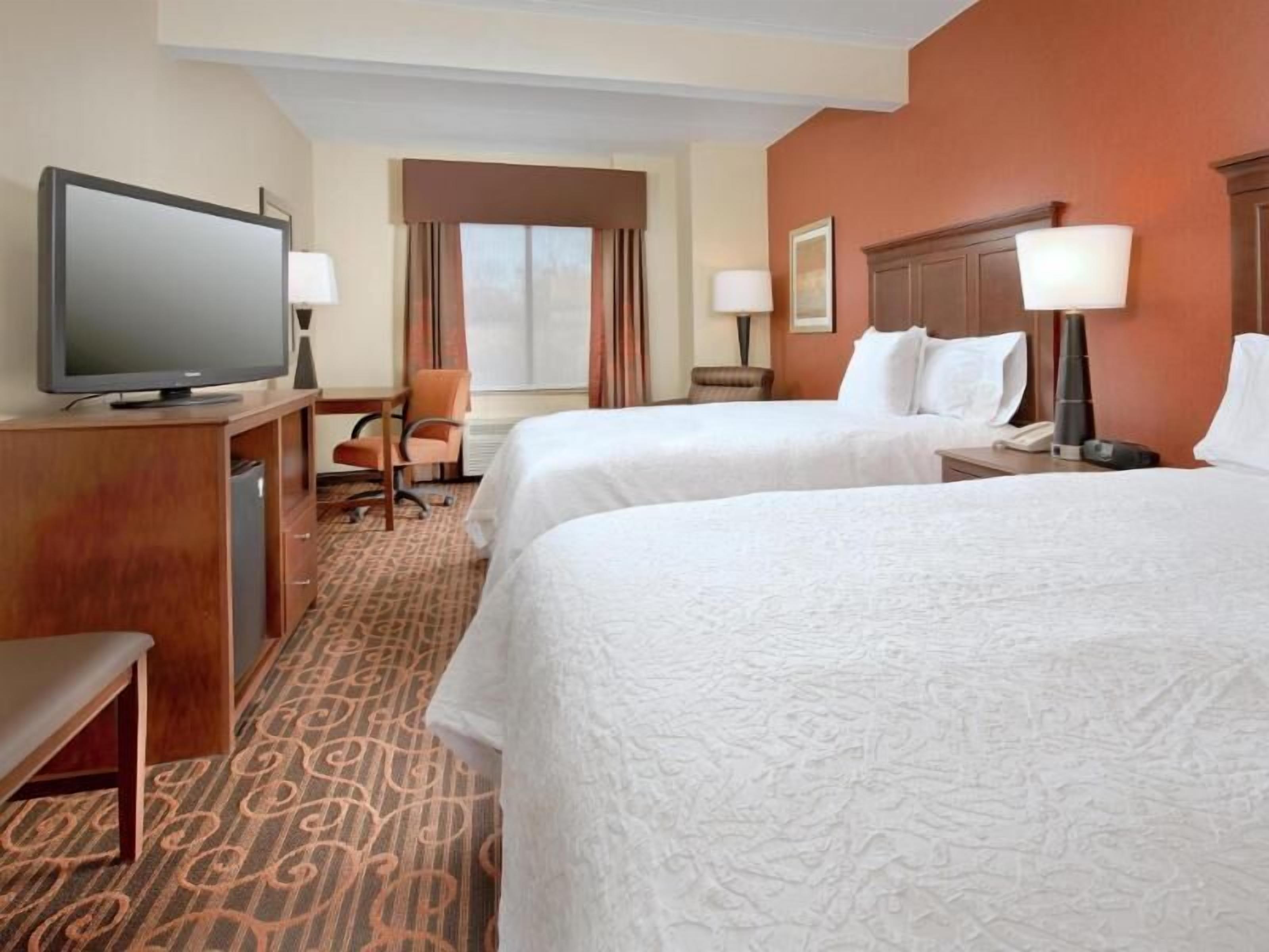 Desk, blackout curtains, iron/ironing board, free WiFi
