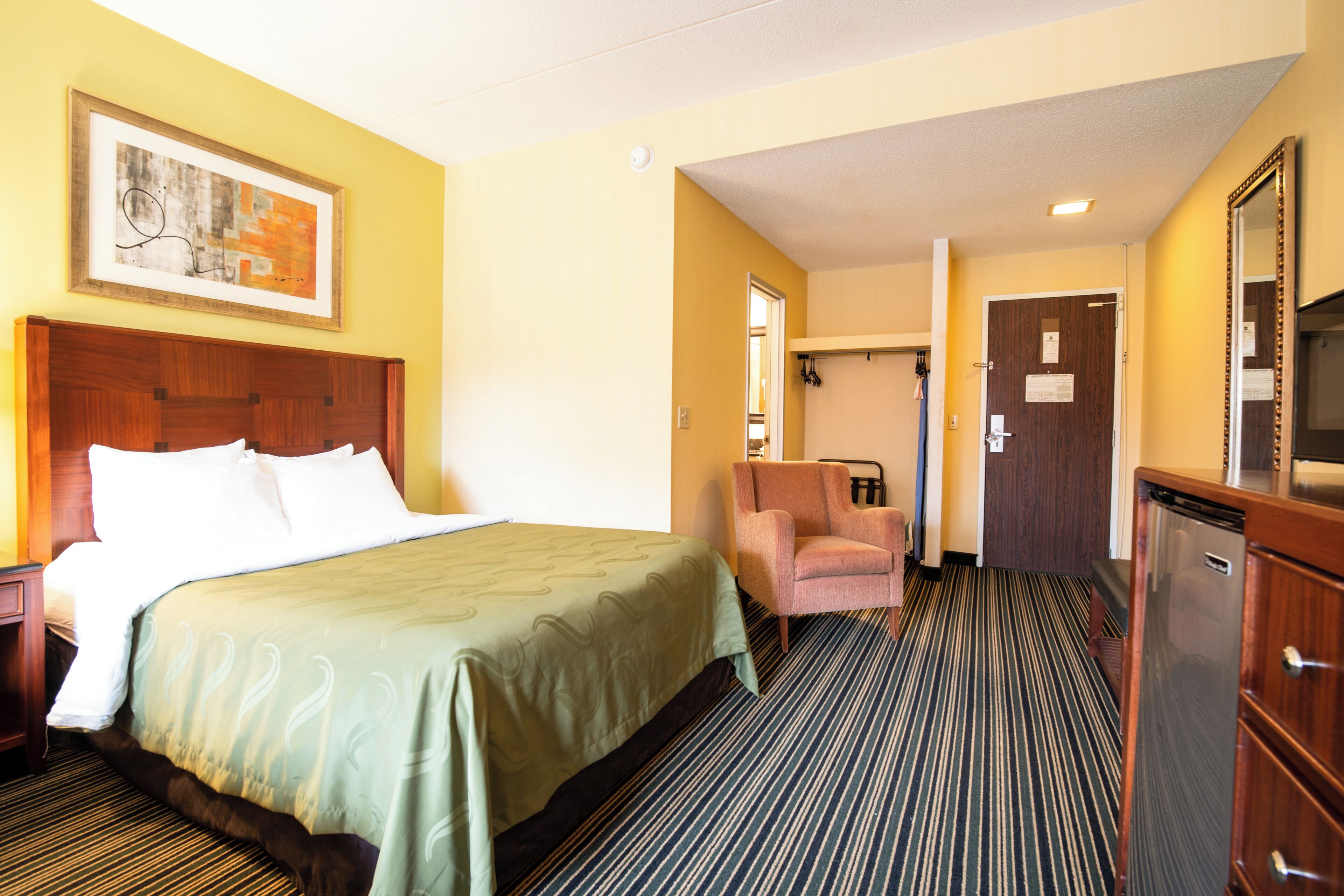 Deluxe Single Room, Garden View | Desk, laptop workspace, blackout curtains, iron/ironing board
