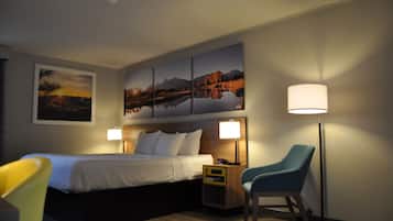Iron/ironing board, free WiFi, bed sheets, alarm clocks