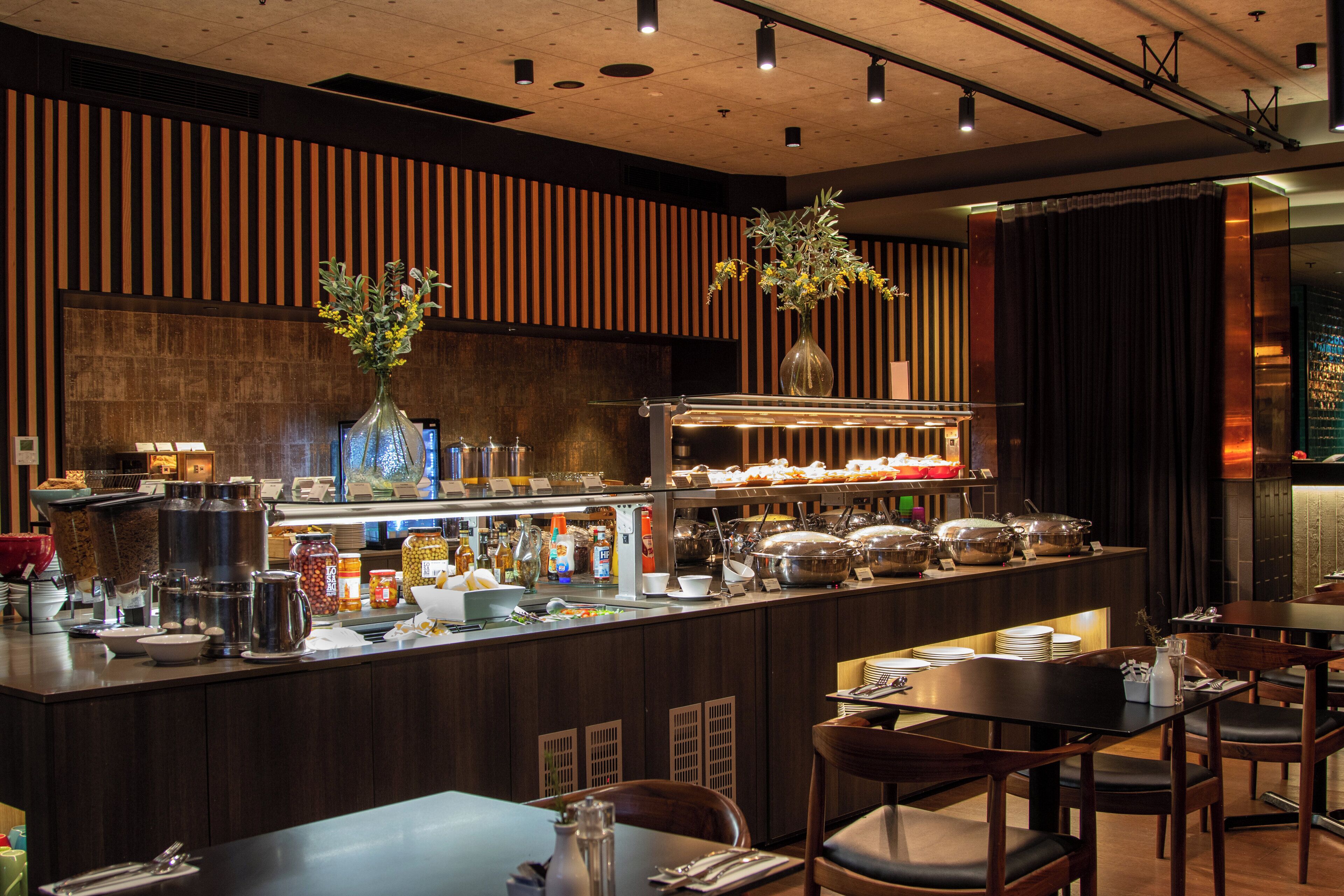 daily buffet breakfast (aud 36 per person)