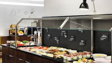 Daily buffet breakfast (EUR 25 per person)