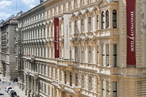Fassade der Unterkunft