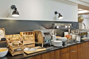 Daily buffet breakfast (EUR 24 per person)