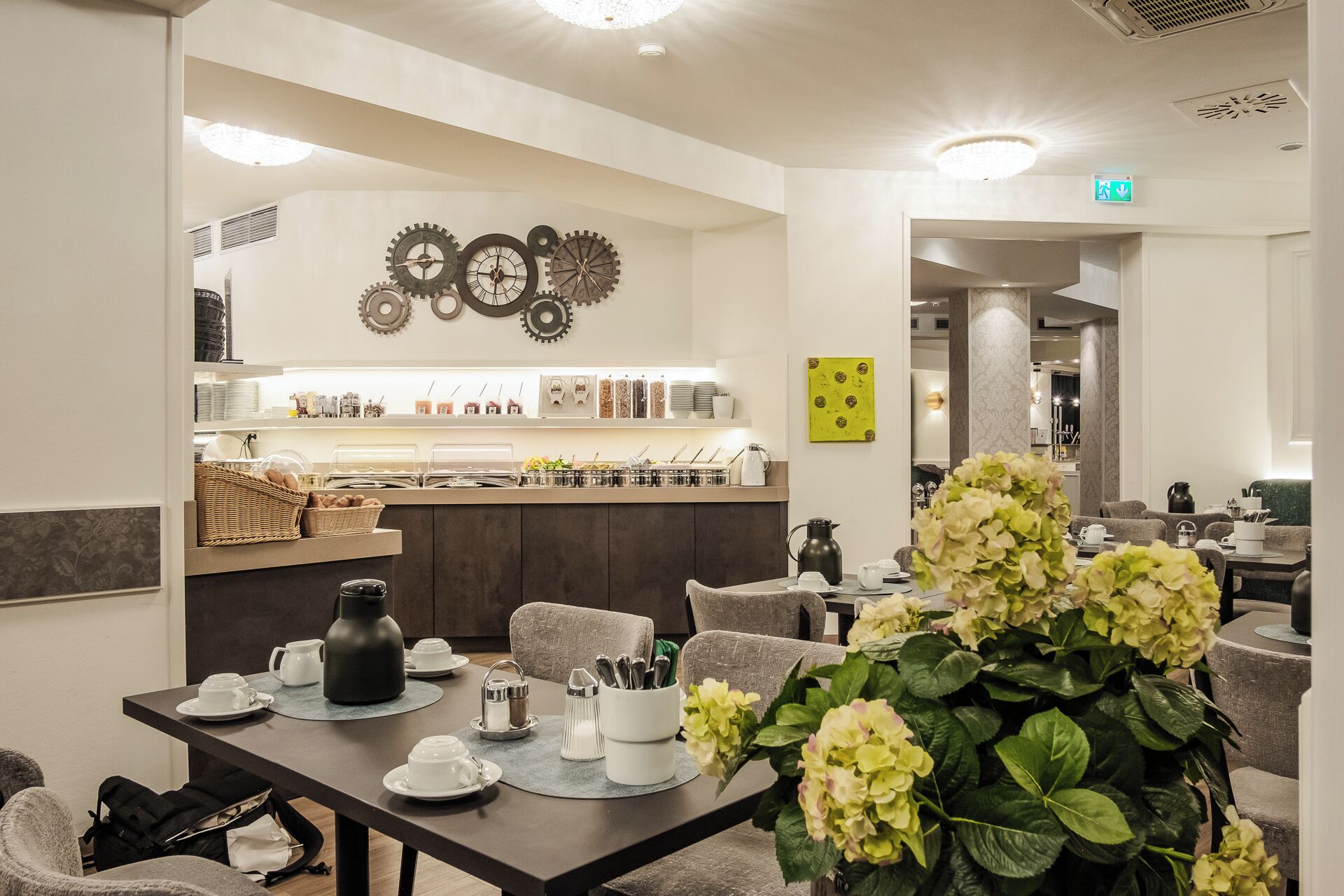 daily buffet breakfast (eur 10 per person)