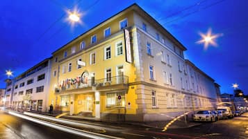 Façade de l’hébergement