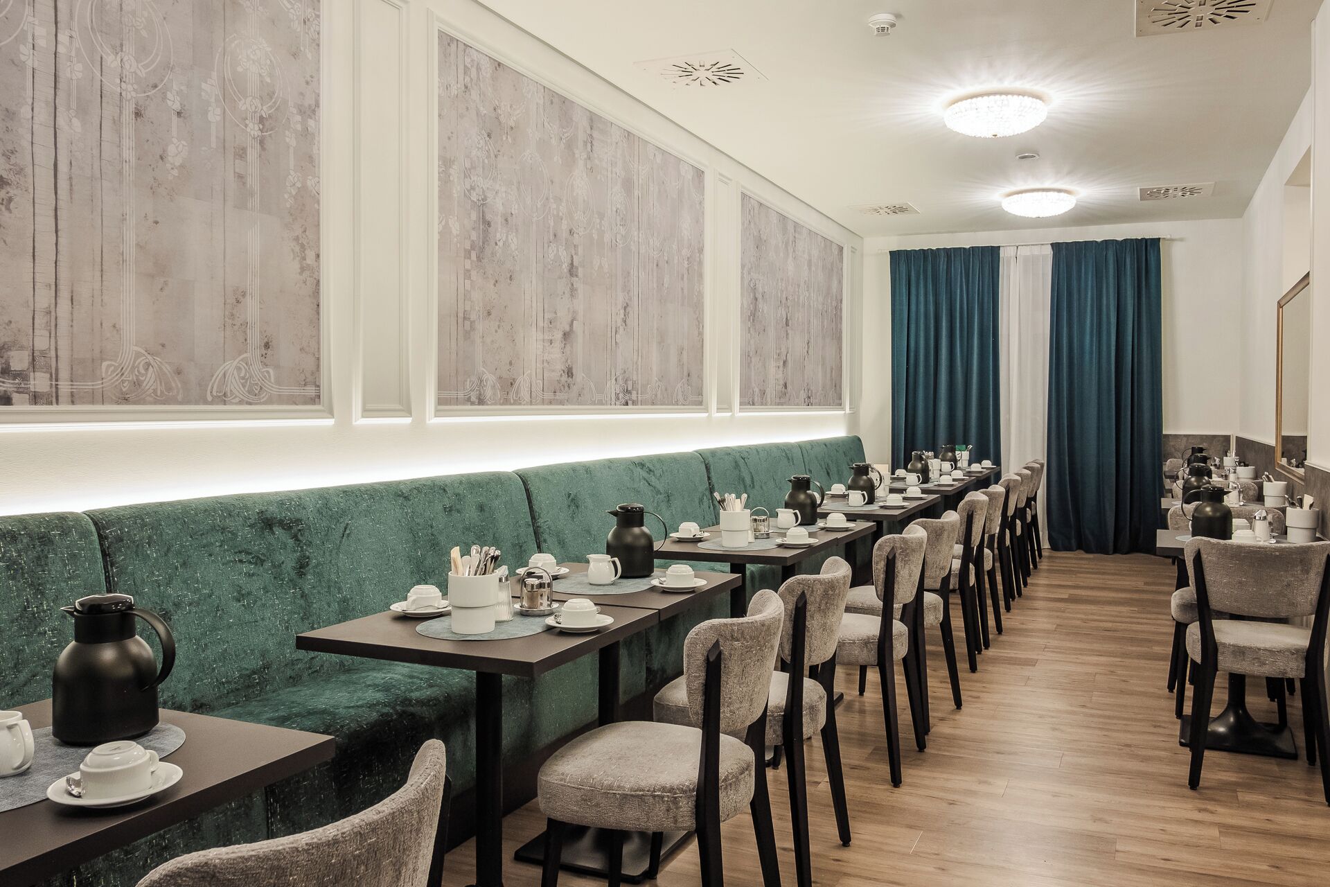 daily buffet breakfast (eur 10 per person)