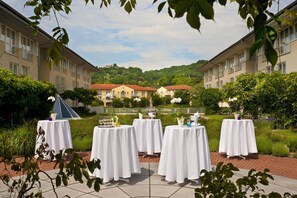 Área interna para casamento