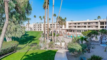 Majoituspaikan julkisivu