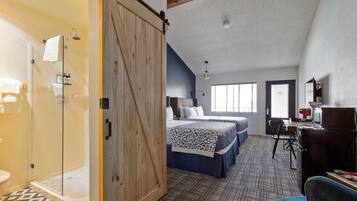 Standard Room, 2 Queen Beds | Desk, iron/ironing board, rollaway beds, free WiFi