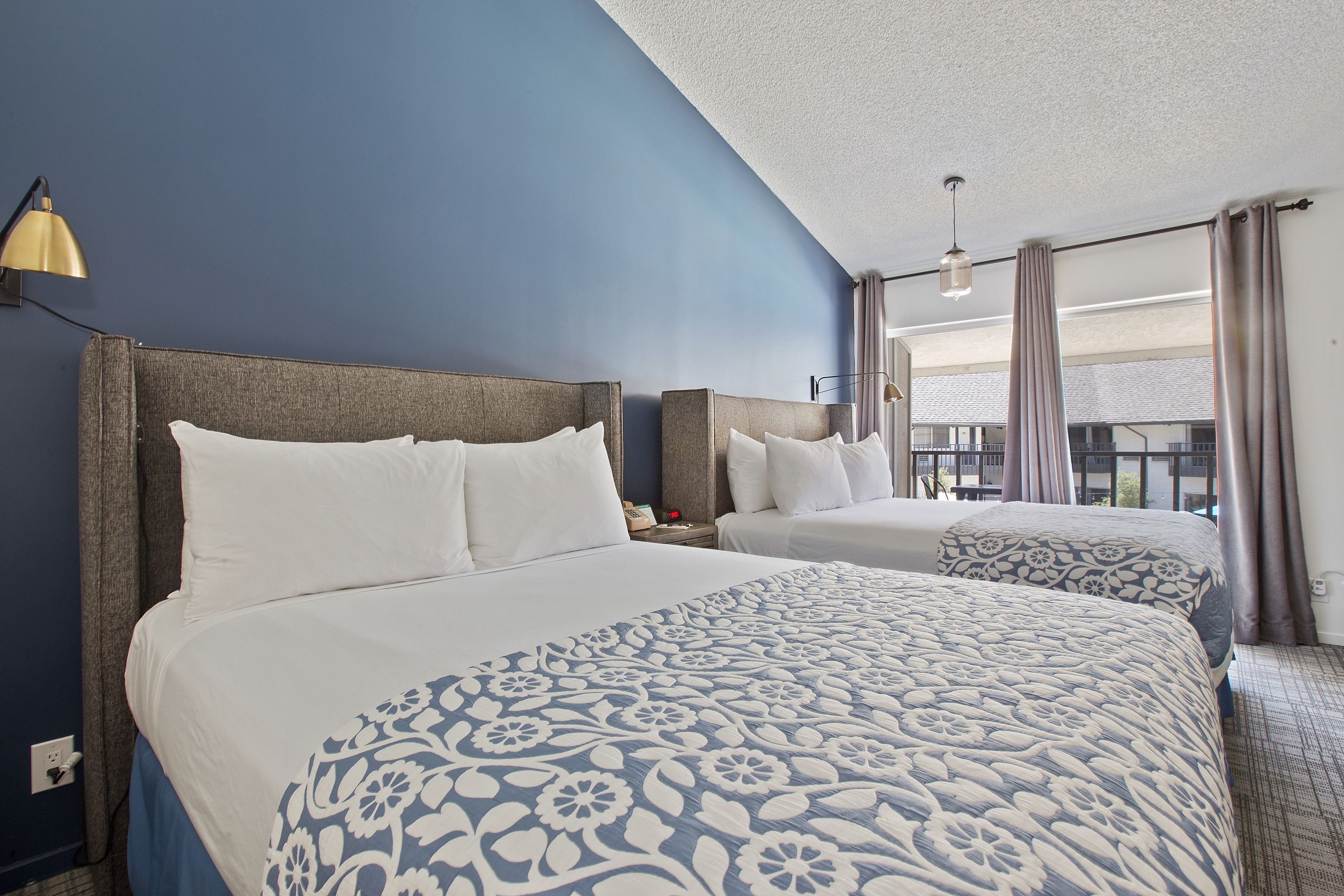 superior room, 2 queen beds, patio or balcony, pool view | balcony