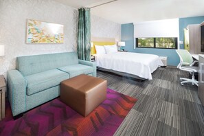 En 40-tommers Flatskjerm-TV med kabel-kanaler samt TV