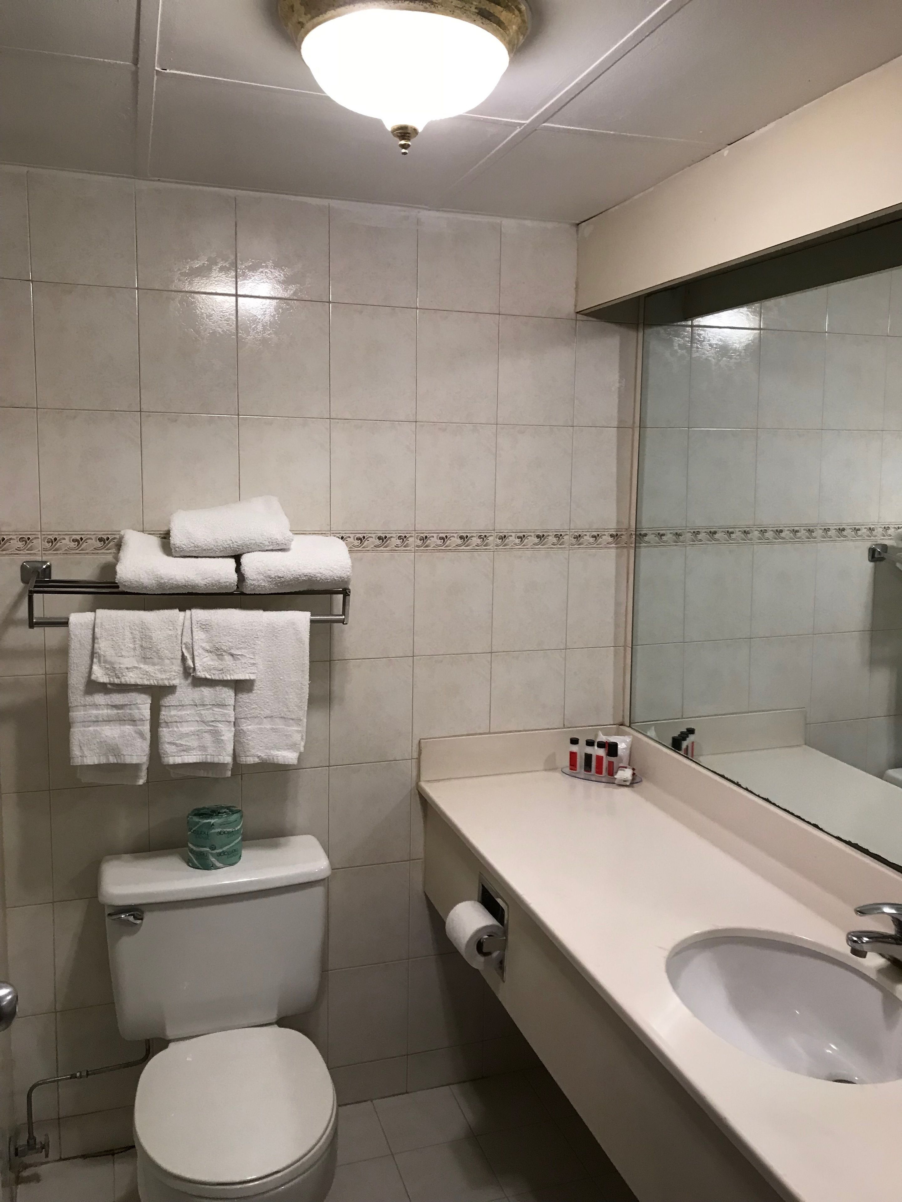 double room, 2 double beds, smoking | bathroom | deep-soaking bathtub, hydromassage showerhead, free toiletries