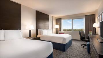 Standard Room, 2 Queen Beds, Non Smoking | Premium bedding, pillow-top beds, in-room safe, desk