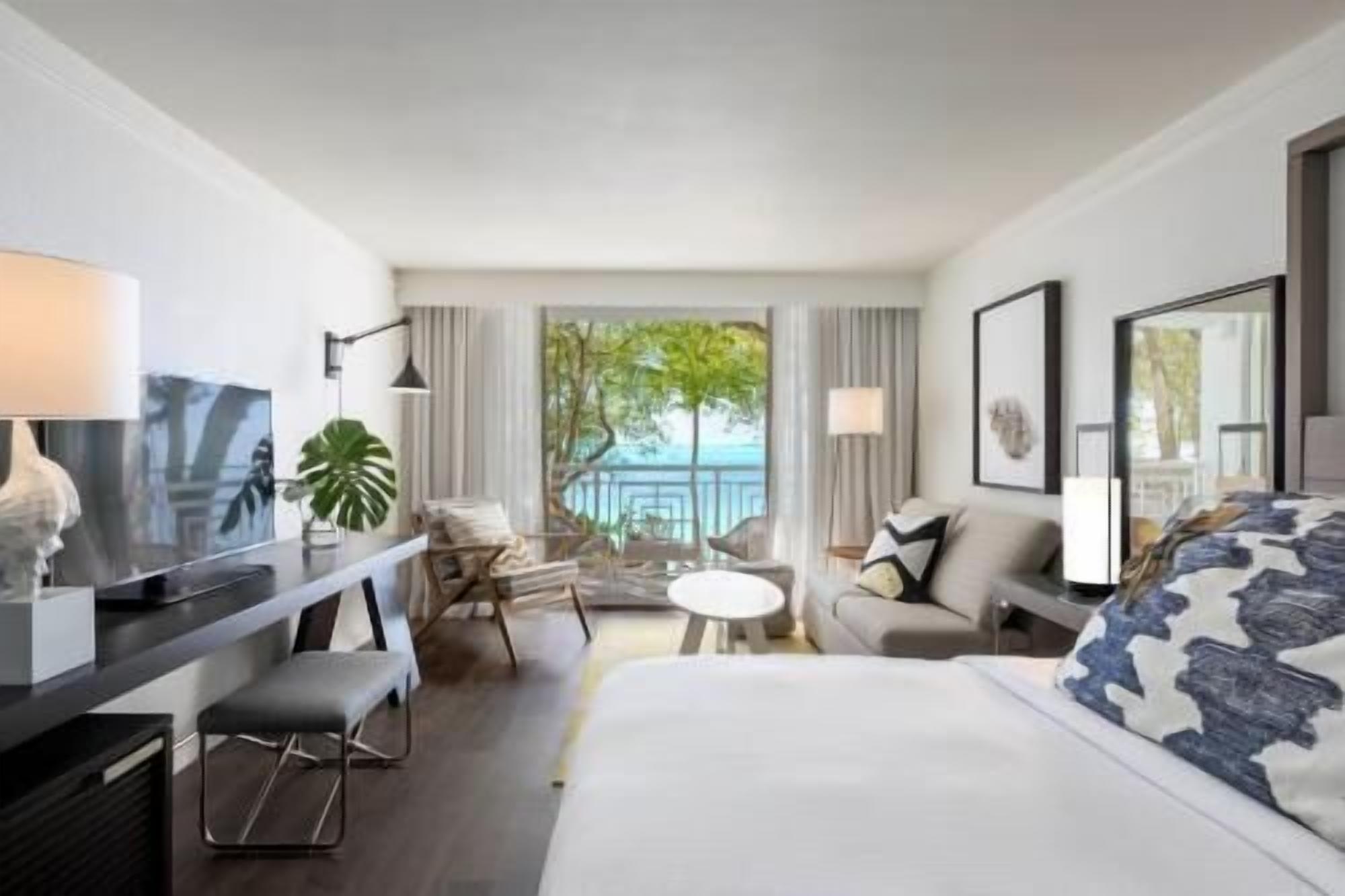 Premium bedding, pillowtop beds, in-room safe, desk