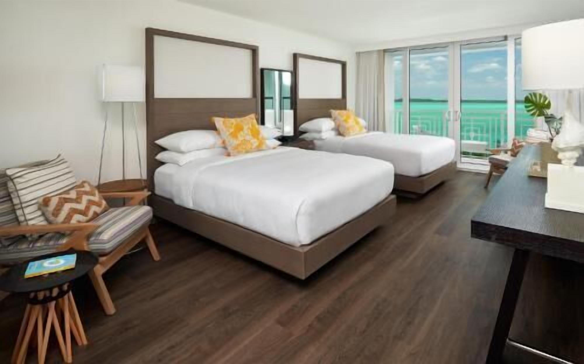 Premium bedding, pillowtop beds, in-room safe, desk