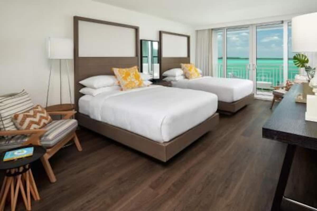 Premium bedding, pillowtop beds, in-room safe, desk