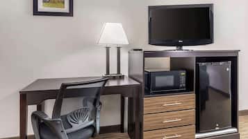 Standard Room, 1 King Bed, Non Smoking | Desk, iron/ironing board, free WiFi, bed sheets