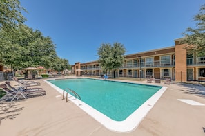 Seasonal outdoor pool