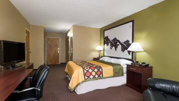 Room, 1 Queen Bed, Accessible, Non Smoking (Mobility Accessible) | Desk, iron/ironing board, free cribs/infant beds, rollaway beds