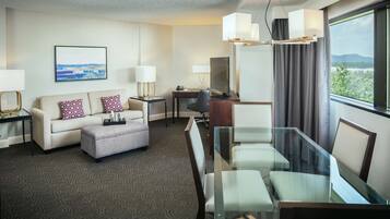 49-inch LCD TV with cable channels, TV