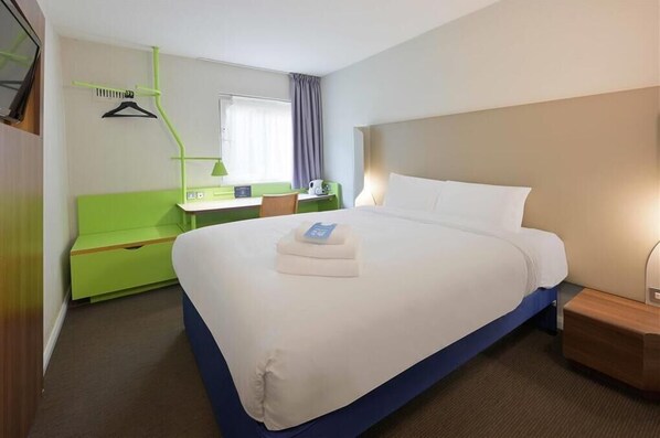 In-room safe, desk, blackout curtains, iron/ironing board