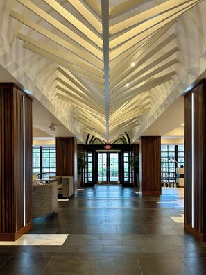 Interior entrance