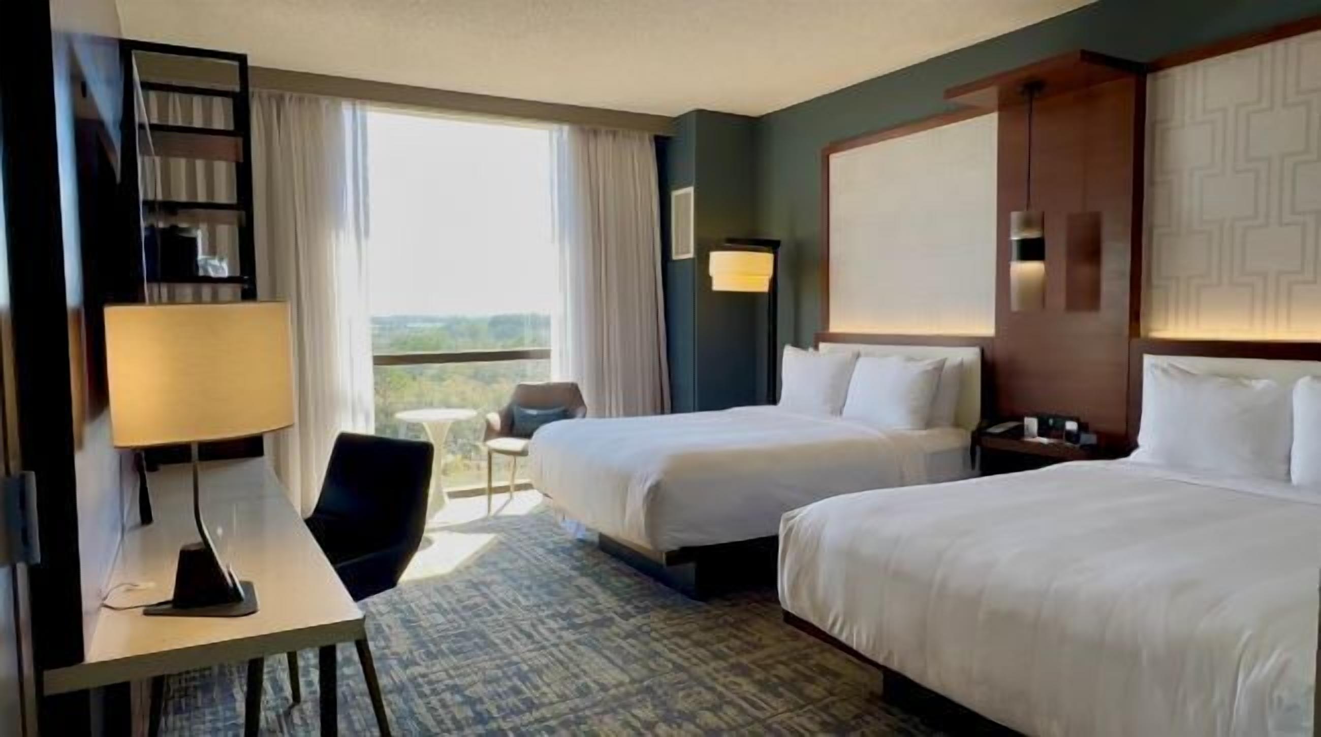 Concierge Room, Room, 2 Queen Beds | Individually decorated, individually furnished, desk, laptop workspace