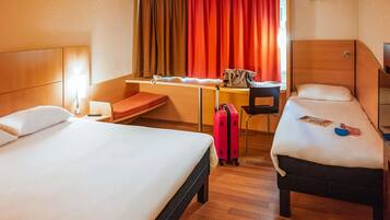 In-room safe, desk, blackout curtains, soundproofing