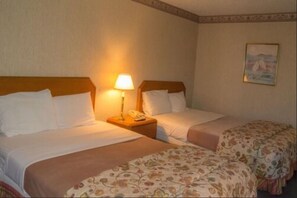 Standard Room, 2 Double Beds | Blackout drapes, free cribs/infant beds, free WiFi
