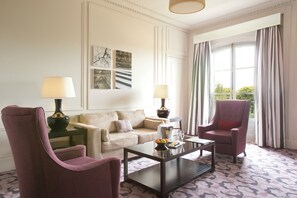 Junior Suite, 1 King Bed, Park View (Palace 5 Star) | Hypo-allergenic bedding, in-room safe, desk, iron/ironing board - Waldorf Astoria Versailles - Trianon Palace (Versailles)