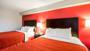 Pillowtop beds, in-room safe, desk, laptop workspace