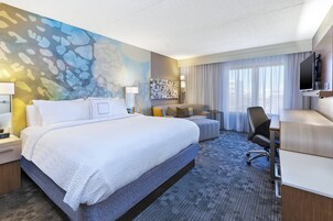 Caja de seguridad en la habitación y escritorio 