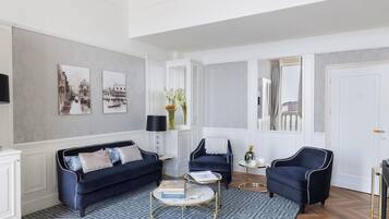 Signatur-suite - balkon - udsigt til lagune (Borges) | Opholdsområde