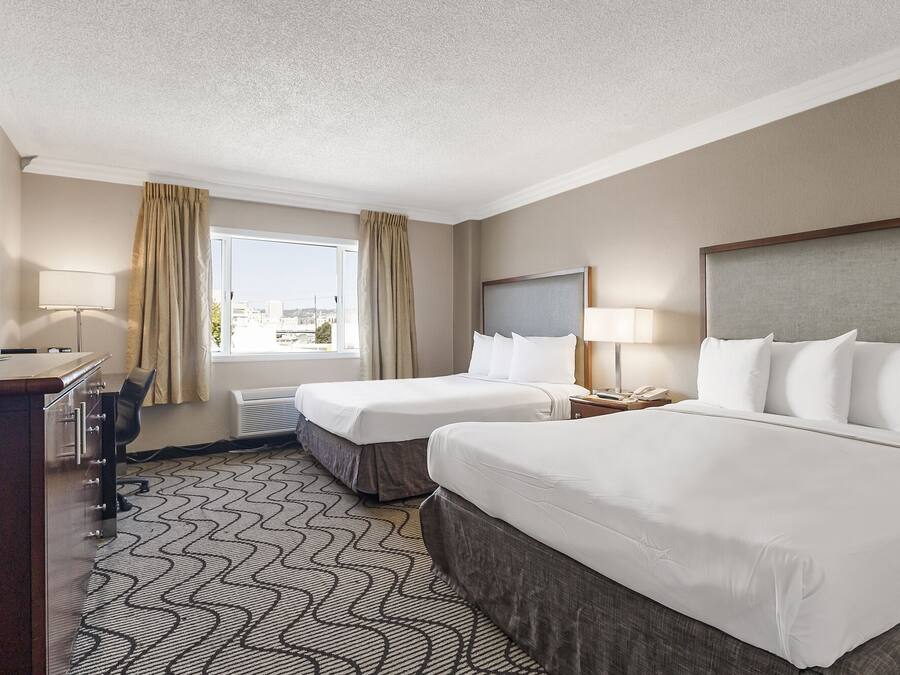 Desk, blackout drapes, iron/ironing board, free WiFi
