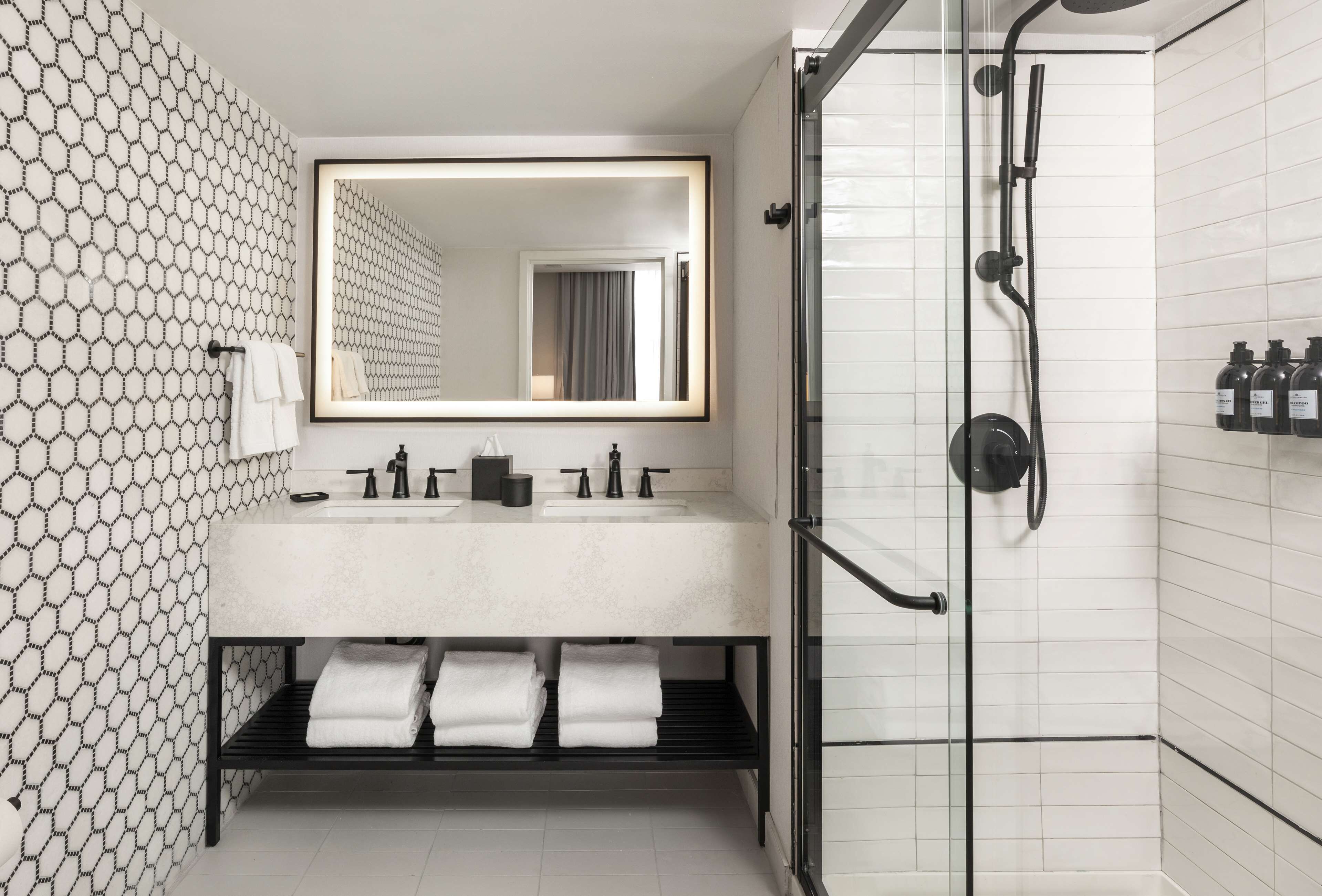 suite, 1 bedroom | bathroom shower