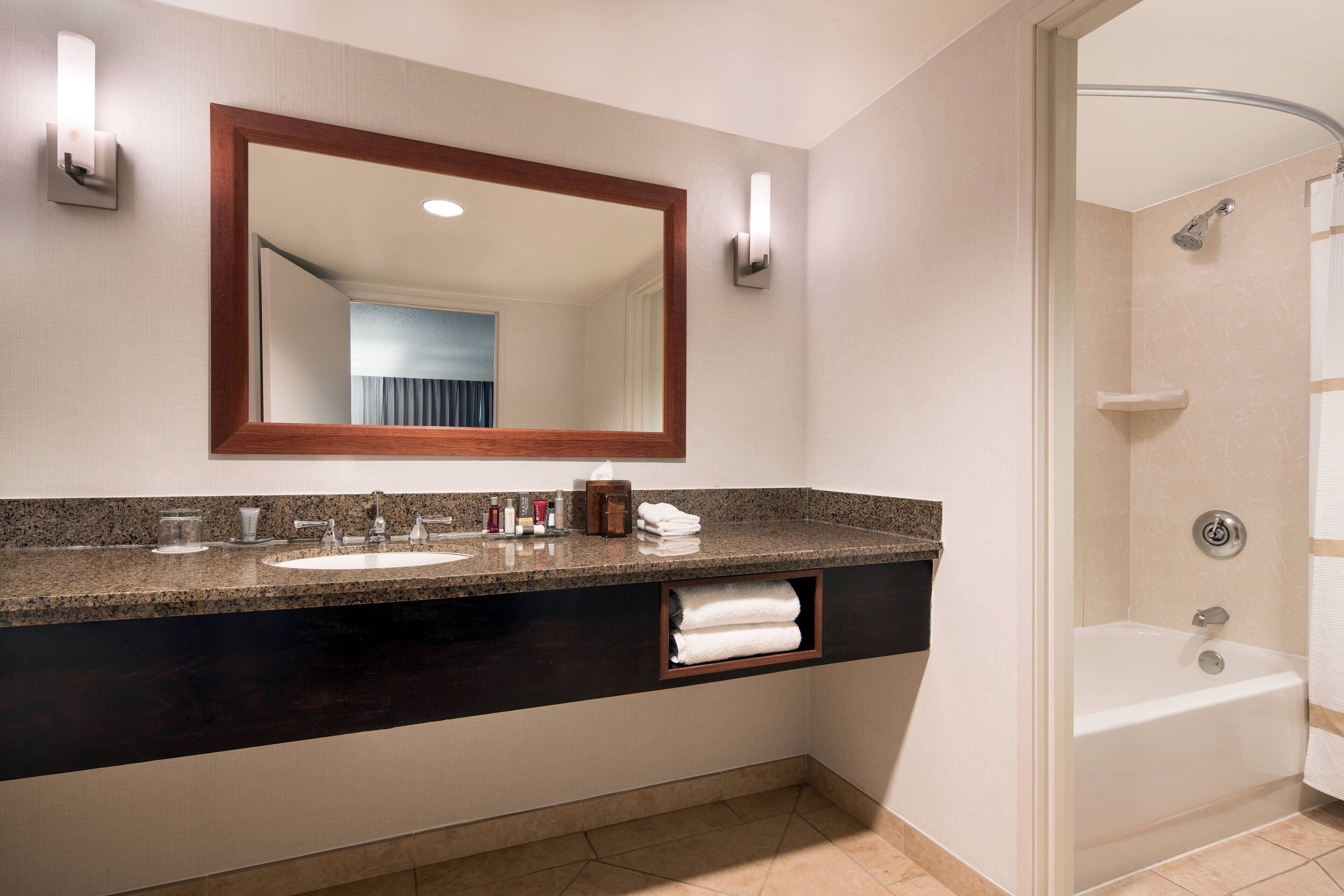 free toiletries, hair dryer, towels, soap