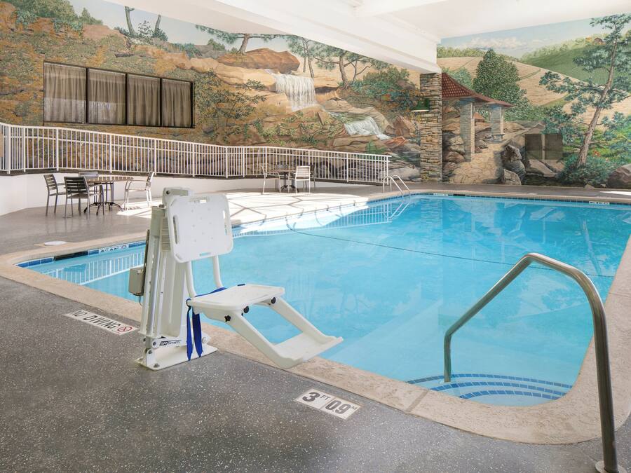 Una piscina techada
