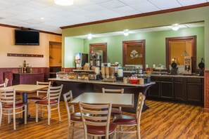 Free daily full breakfast