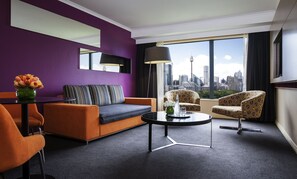 Suite Junior, 1 grand lit | Vue de la chambre