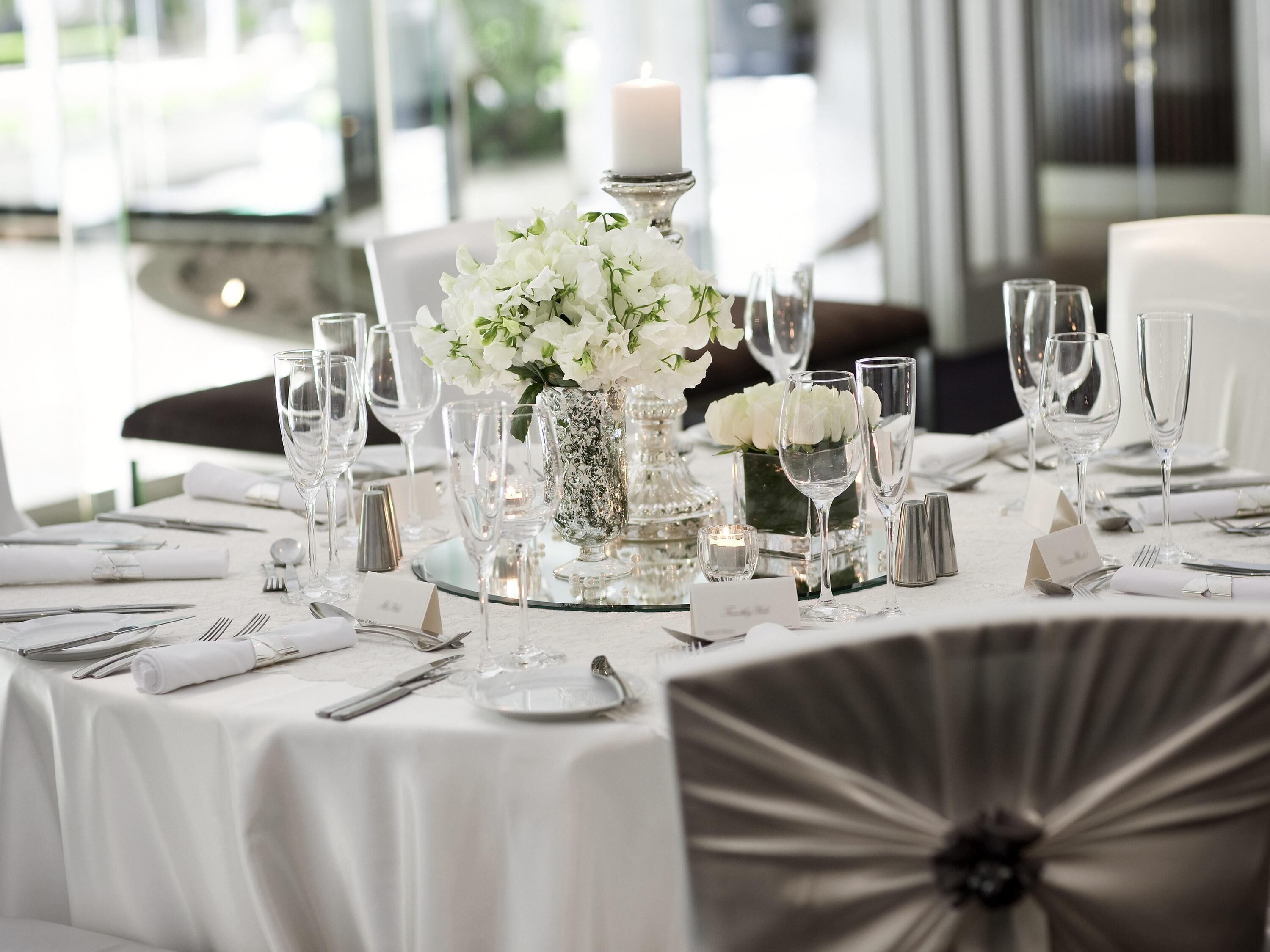 Indoor wedding