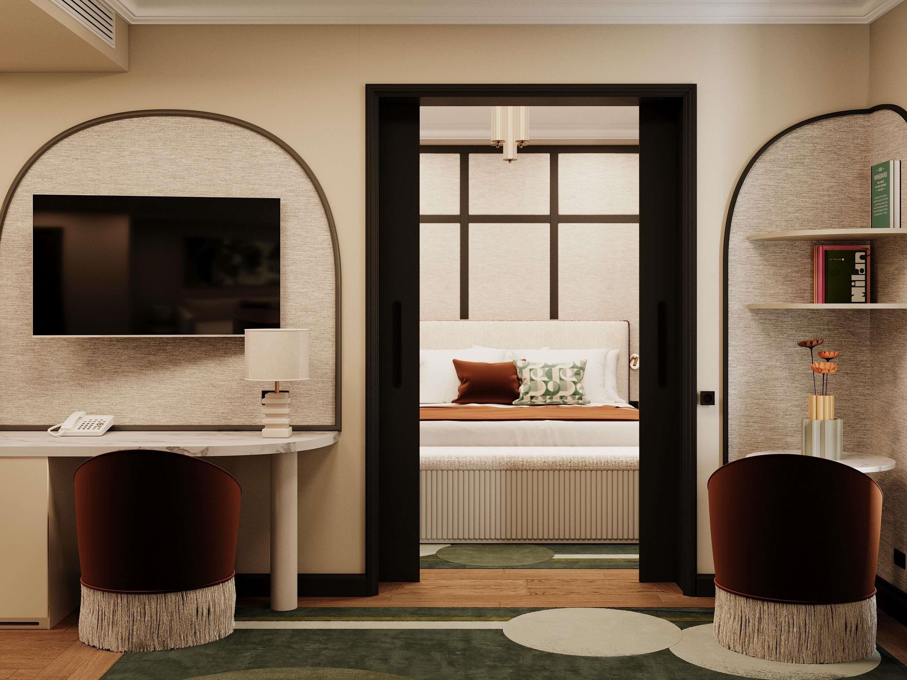 Premium bedding, free minibar, in-room safe, desk