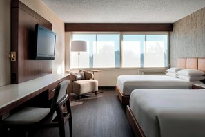 Room, 2 Double Beds | Premium bedding, down comforters, pillowtop beds, desk