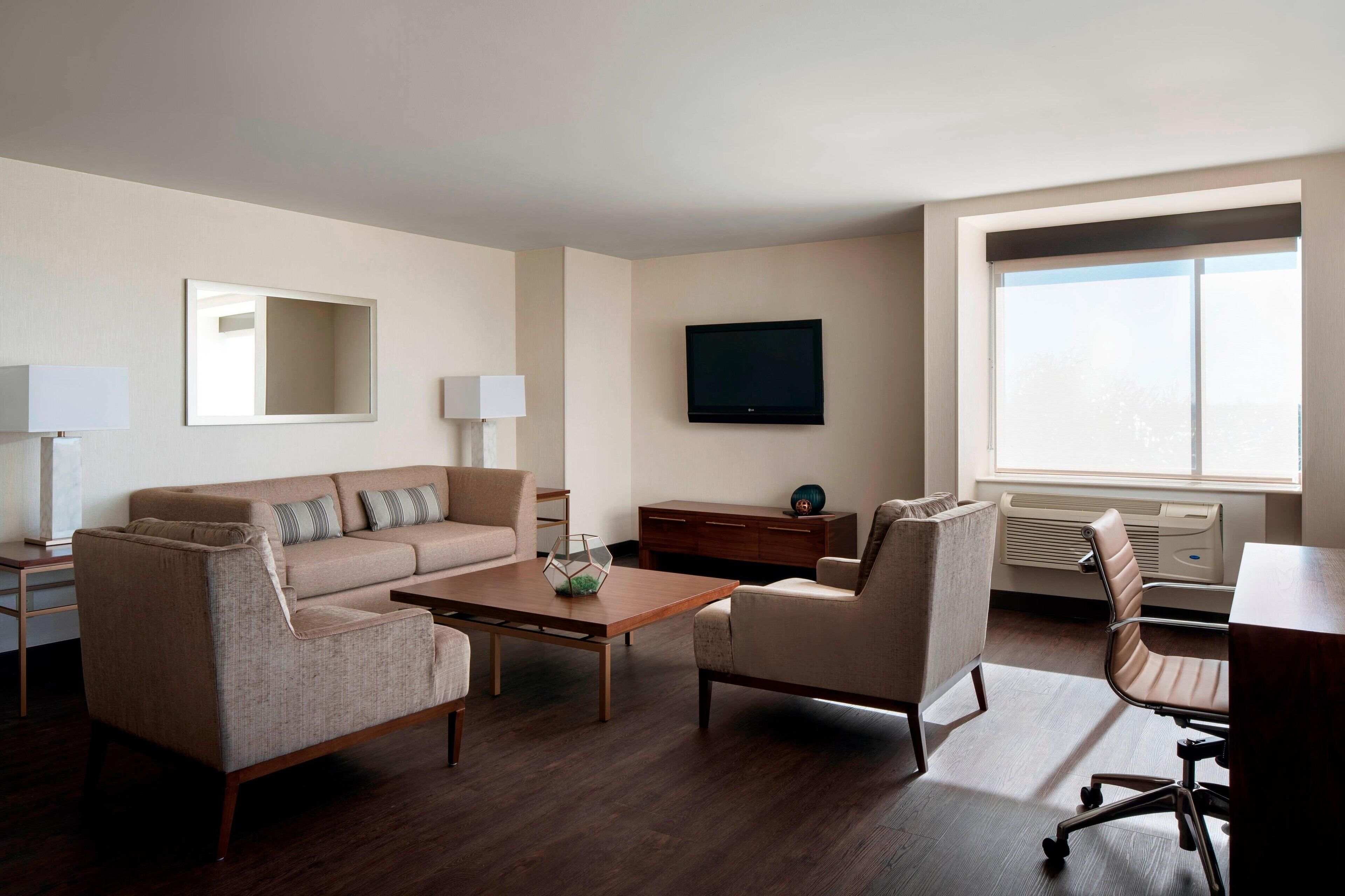 50-inch flat-screen tv with cable channels, tv, netflix