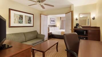 Suite, 1 Bedroom, Non Smoking | Premium bedding, desk, laptop workspace, blackout curtains