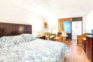In-room safe, desk, laptop workspace, iron/ironing board