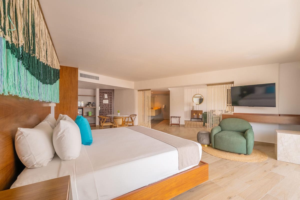 1 dormitorio, ropa de cama de alta calidad, caja fuerte